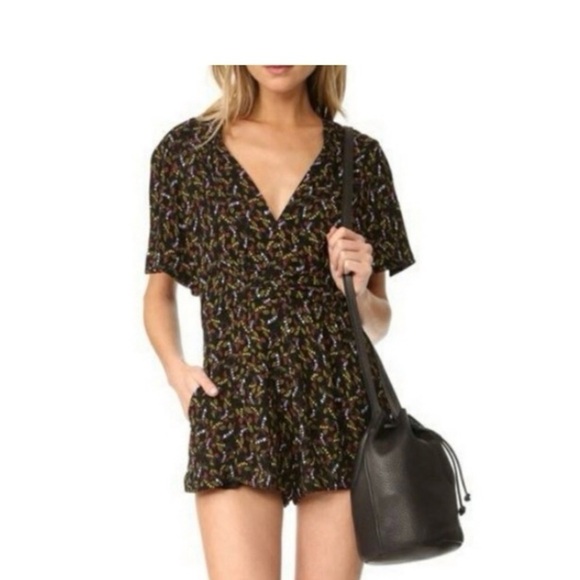 Free People Pants - Free People Meet Virginia Romper Sz 12